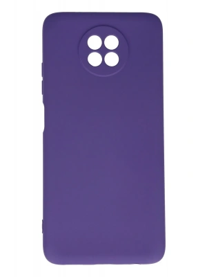 Newface Xiaomi Redmi Note 9 5G Kılıf Nano içi Kadife Silikon - Mor