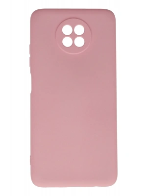 Newface Xiaomi Redmi Note 9 5G Kılıf Nano içi Kadife Silikon - Pembe