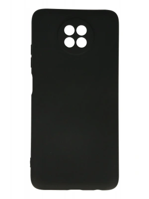Newface Xiaomi Redmi Note 9 5G Kılıf Nano içi Kadife Silikon - Siyah