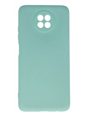 Newface Xiaomi Redmi Note 9 5G Kılıf Nano içi Kadife Silikon - Turkuaz