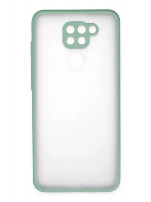 Newface Xiaomi Redmi Note 9 Kılıf Montreal Silikon Kapak - Turkuaz