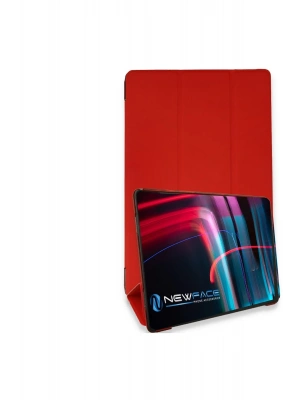 Newface Xiaomi Redmi Pad Kılıf Tablet Smart Kılıf - Kırmızı