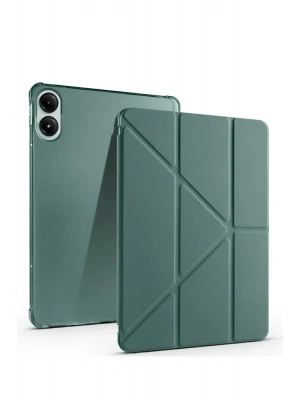 Newface Xiaomi Redmi Pad SE 4G Kılıf Kalemlikli Mars Tablet Kılıfı - Koyu Yeşil