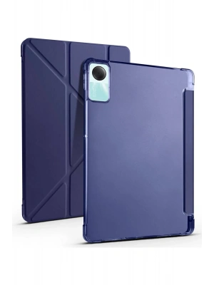 Newface Xiaomi Redmi Pad SE 4G Kılıf Kalemlikli Mars Tablet Kılıfı - Lacivert