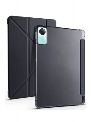 Newface Xiaomi Redmi Pad SE 4G Kılıf Kalemlikli Mars Tablet Kılıfı - Siyah