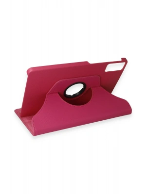 Newface Xiaomi Redmi Pad SE Kılıf 360 Tablet Deri Kılıf - Pembe