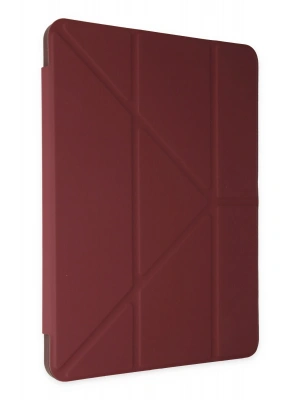 Newface Xiaomi Redmi Pad SE Kılıf Kalemlikli Mars Tablet Kılıfı - Mürdüm