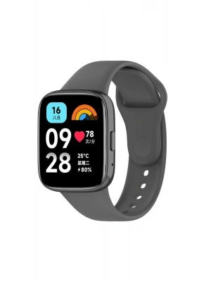 Newface Xiaomi Redmi Watch 3 Active Klasik Kordon - Füme