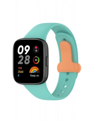 Newface Xiaomi Redmi Watch 3 Origin Silikon Kordon - Turkuaz