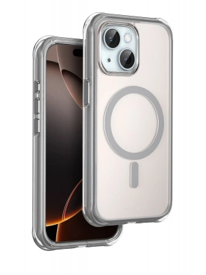 Onegif Apple iPhone 15 Hulk Magsafe Kapak - Titan Gri