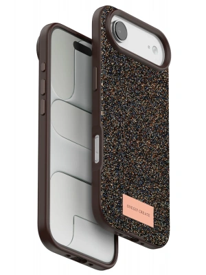 Onegif Apple iPhone 17 Air Bright Simli Kapak - Gold