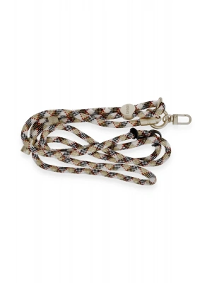 Onegif JE Desenli Boyun Askısı - Kahverengi