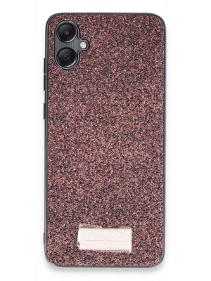 Onegif Samsung Galaxy A05 Bright Simli Kapak - Derin Mor