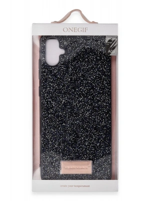 Onegif Samsung Galaxy A05 Bright Simli Kapak - Derin Mor