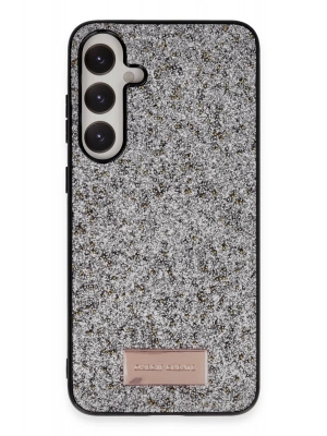 Onegif Samsung Galaxy A05S Bright Simli Kapak - Gümüş