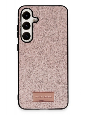 Onegif Samsung Galaxy A14 4G Bright Simli Kapak - Pembe