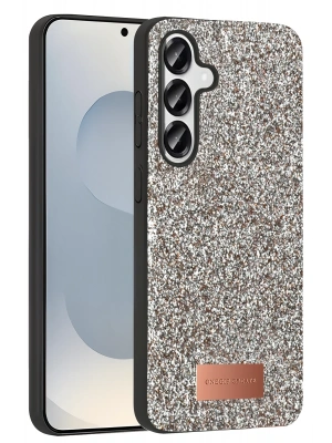 Onegif Samsung Galaxy S25 Plus Bright Simli Kapak - Gold