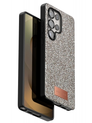 Onegif Samsung Galaxy S25 Ultra Bright Simli Kapak - Gold