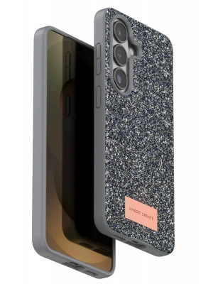 Onegif Samsung Galaxy S26 Plus Bright Simli Kapak - Gümüş