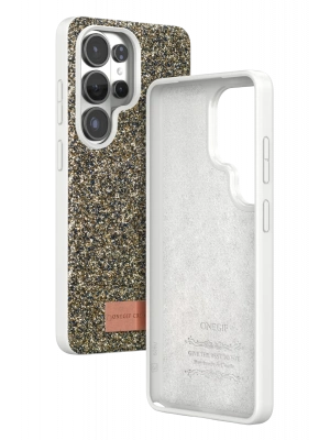 Onegif Samsung Galaxy S26 Ultra Bright Simli Kapak - Gold