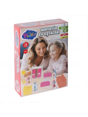ONY-407 Ahşap Minyatür Ev Eşyaları -Oyuncak