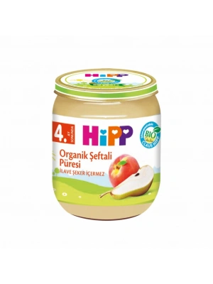 Organik Armut Şeftali Püresi 125 Gr