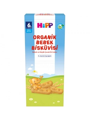 Organik Bebek Bisküvisi 180 Gr