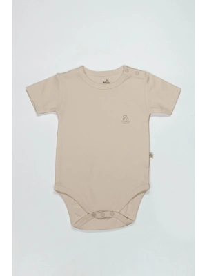 Organik Natural Basic Style Yarım Kol Body BS17103 Bej