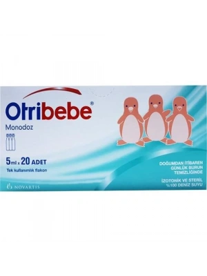 Otribebe Monodoz  %100 Doğal Deniz Suyu 5 ml x 20 Flakon