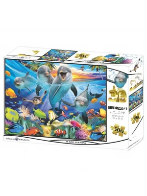 Oyuncu Yunuslar 500 Parça Yetişkin Puzzle