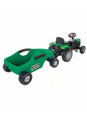PEDALLI BİG TROLLEY TRAKTÖR YEŞİL