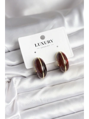 Pirinç Vintage Kadın Küpe