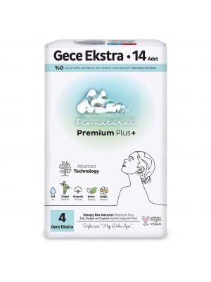 Premium Plus Gece Ekstra Ped 14 Adet