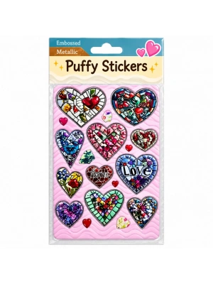 Puffy Stickers Kalpler