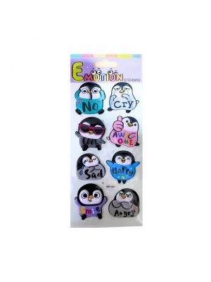 Puffy Stickers Penguen