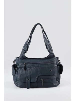 Pyser Mavi Cilt Omuz Çantası