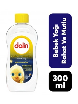 Rahat ve Mutlu Bebek Yağı 300 ml