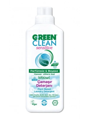 Sensitive Parfümsüz Bitkisel Çamaşır Deterjanı 1000 ml