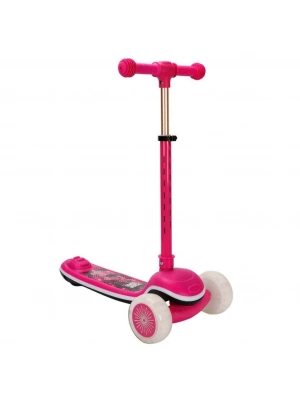 Sesli ve Işıklı 3 Tekerlekli Katlanabilir Scooter
