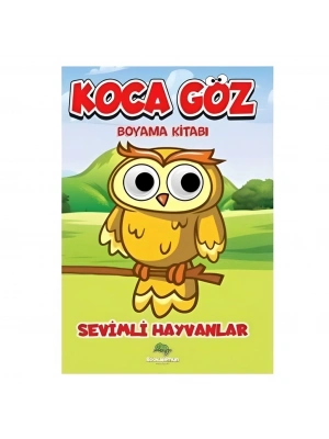 Sevimli Hayvanlar Boyama Kitabı