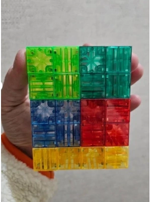 SH59838 MAGNET KÜP YAPI BLOK SETİ 64 PARÇA