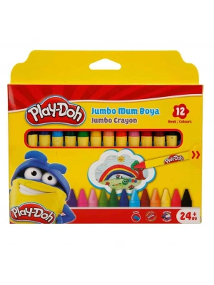 Silinebilir Crayon Mum Boya 12 Renk