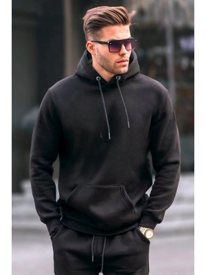 Siyah Erkek Sweatshirt 5339