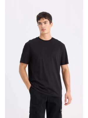 Siyah Erkek T-Shirt V7699AZ/BK81