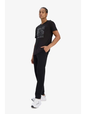 Slim Fit Dar Kesim Çift Cepli Standart Paça Esnek Multifonksiyonel Sporcu Jogger D7808AX25SP Siyah