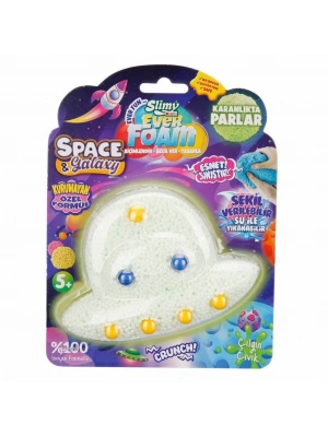 Slimy Ever Gece Parlayan Köpük Slime Ufo