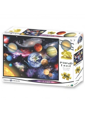 Solar Sistem Puzzle 100 Parça