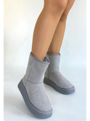 Sophia Gri Süet Bot