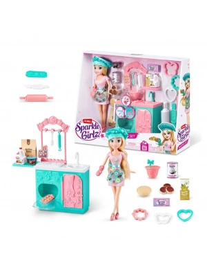 Sparkle Girlz Aşçı Bebek ve Oyun Seti 27cm
