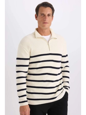 Standart Fit Balıkçı Yaka Selanik Kumaş Kazak B9717AX24AU